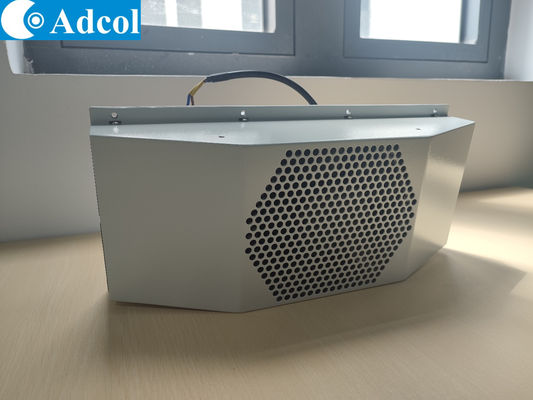 Klimatyzator TEC 200W szeroko stosowany w zewnętrznych szafach na baterie, wewnętrznych szafach na baterie i innych kioskach, które wymagają kontroli temperatury.