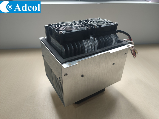 110W zespół termoelektryczny powietrze-powietrze przeznaczony do szaf elektronicznych, chłodniczych i komór środowiskowych.